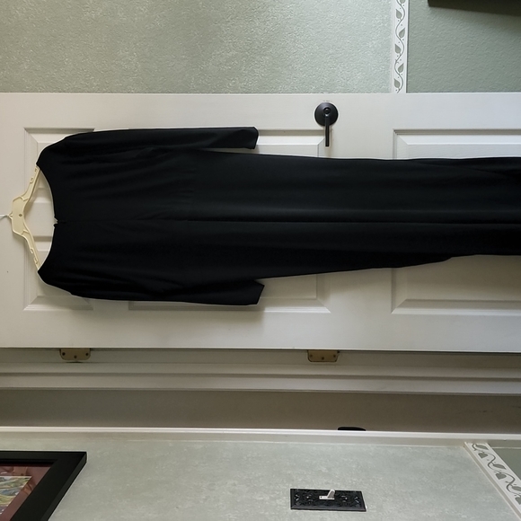 LAST CHANCE 🎉🎉 Torrid NWT  Black Studio Wrap Hi Lo Maxi Dress Sz 22 - Picture 14 of 16